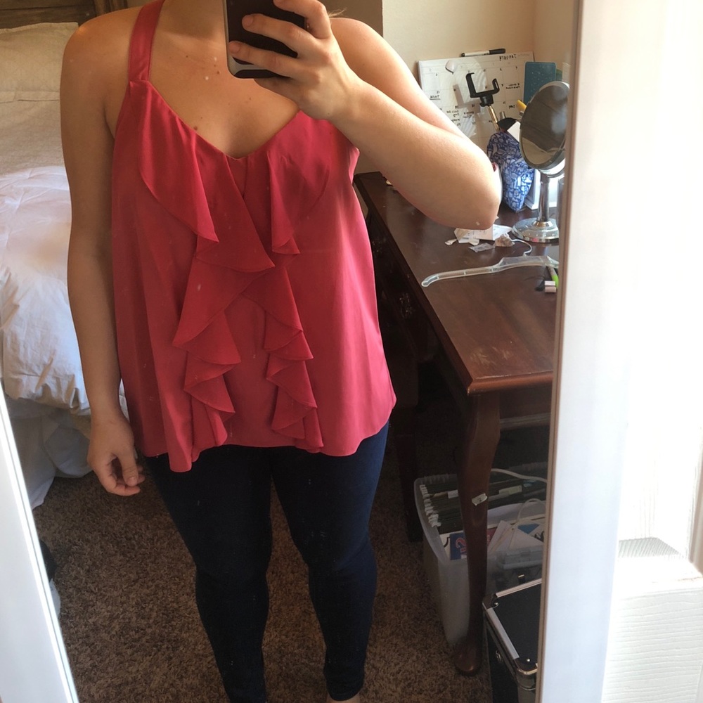 Pink Lace Blouse